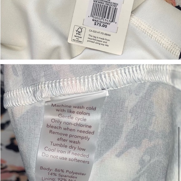 CALIA Performance Dress Animal Print Wiking Odor Control Undershorts Large NWT - Picture 9 of 11